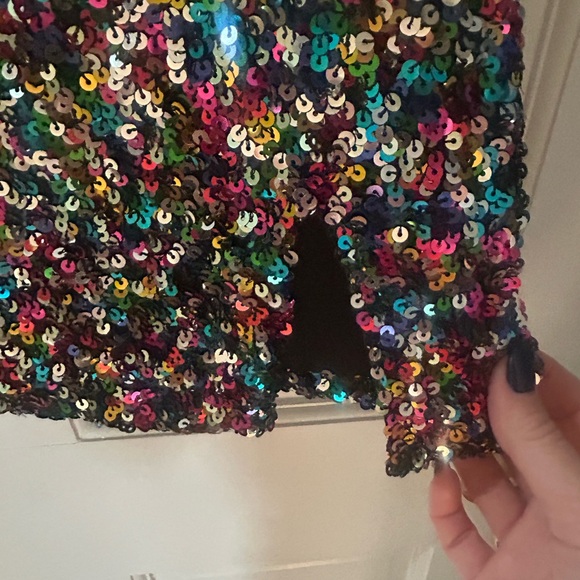 Sparkle Glitter Dress NWOT Size S - Picture 2 of 4